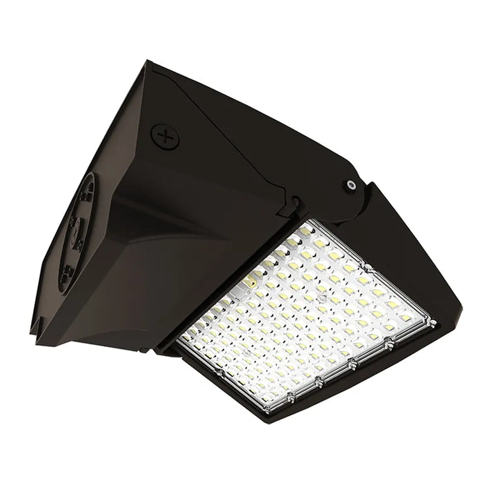 Westgate WAX 50W/65W/80W LED Adjustable Wall Pack, Adjustable Wall Pack, Down or Up Lighting Installatllations with Photocell