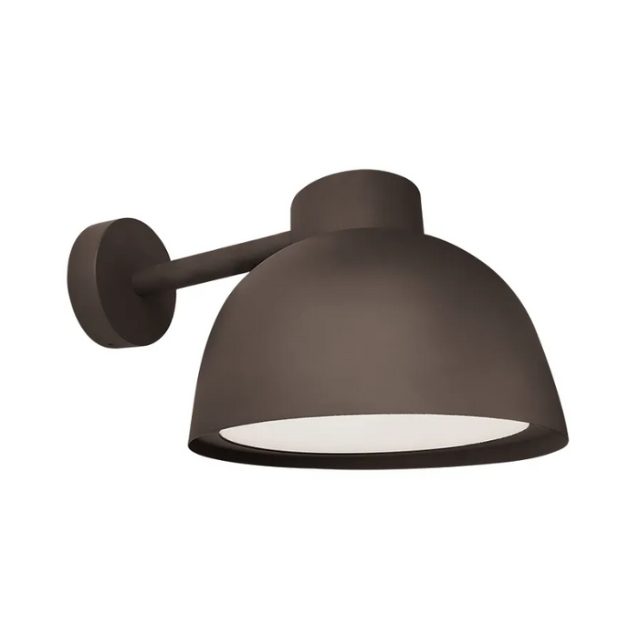 Westgate WLF 24W/32W/40W LED Dome Light with Flat Lens, 3CCT Selectable, 120V, Horizontal Arm - Bronze