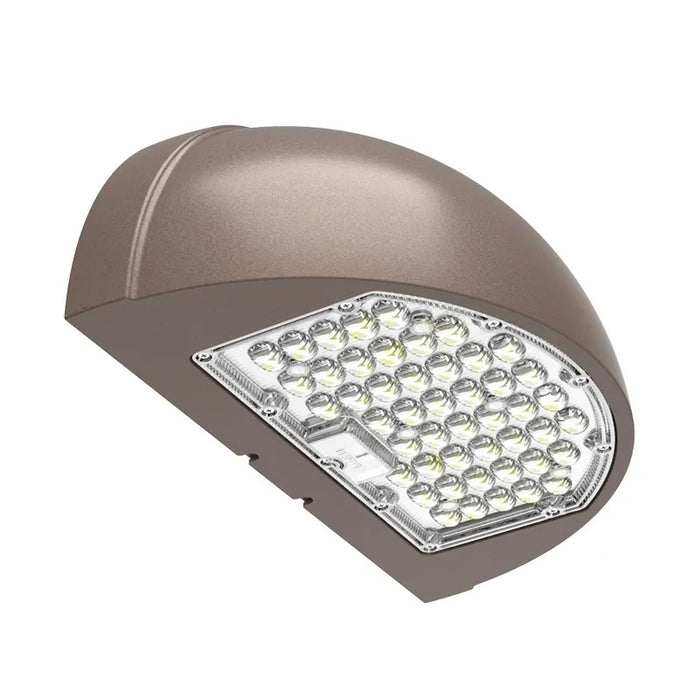 Westgate WPMX-24-40W-MCTP-SR 24W/32W/40W LED Half-Moon Wall Pack, Power & CCT Adjustable, Sensor Ready