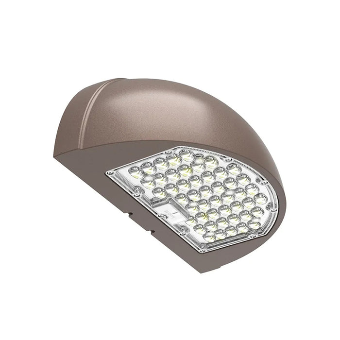 Westgate WPMX-48-80W-MCTP-SR 48W/64W/80W LED Half-Moon Wall Pack, Power & CCT Adjustable, Sensor Ready