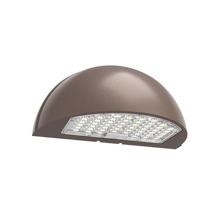 Westgate WPMX-48-80W-MCTP-SR 48W/64W/80W LED Half-Moon Wall Pack, Power & CCT Adjustable, Sensor Ready