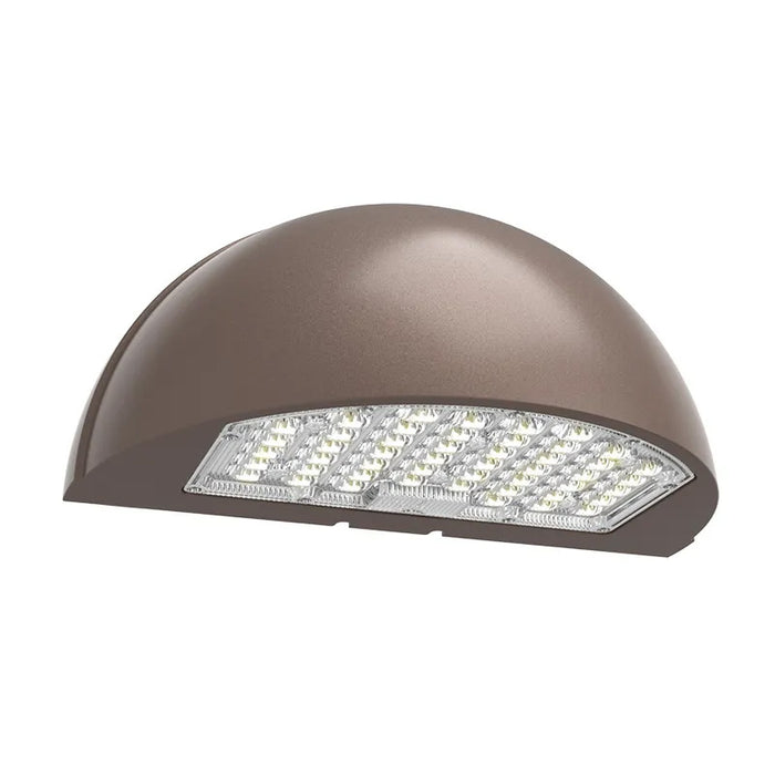Westgate WPMX-24-40W-MCTP-SR 24W/32W/40W LED Half-Moon Wall Pack, Power & CCT Adjustable, Sensor Ready
