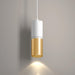 Westgate CMC3-2TONE 3" 9W / 12W / 15W LED 2-Tone Architectural Ceiling Cylinder, 3000K / 4000K / 5000K Selectable, 120–277V - White/Gold