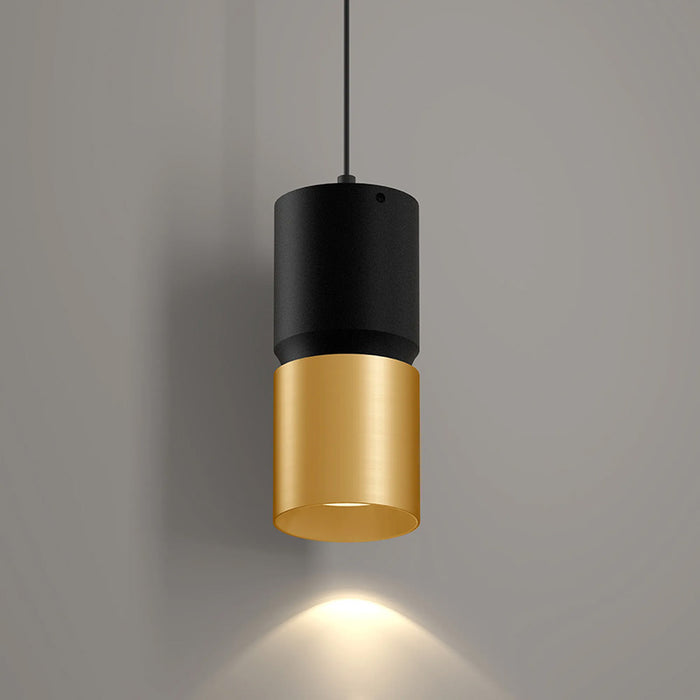 Westgate CMC4-2TONE 4" 12W / 16W / 20W LED 2-Tone Architectural Ceiling Cylinder, 3000K / 4000K / 5000K Selectable, 120–277V - Black/Gold
