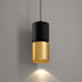 Westgate CMC4-2TONE 4" 12W / 16W / 20W LED 2-Tone Architectural Ceiling Cylinder, 3000K / 4000K / 5000K Selectable, 120–277V - Black/Gold