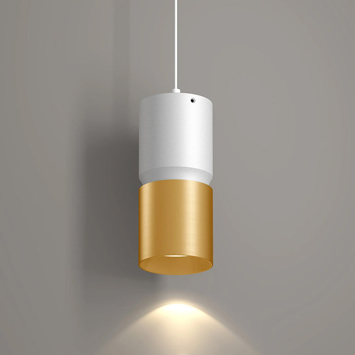 Westgate CMC4-2TONE 4" 12W / 16W / 20W LED 2-Tone Architectural Ceiling Cylinder, 3000K / 4000K / 5000K Selectable, 120–277V - White/Gold
