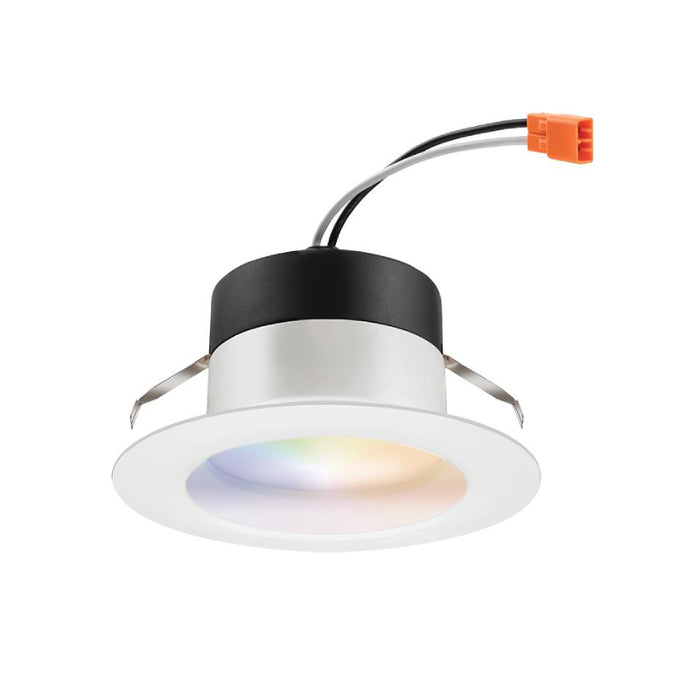 Juno Contractor Select RB4SC RGBW RetroBasics 4" Smart LED RGBW Smooth Trim Kit