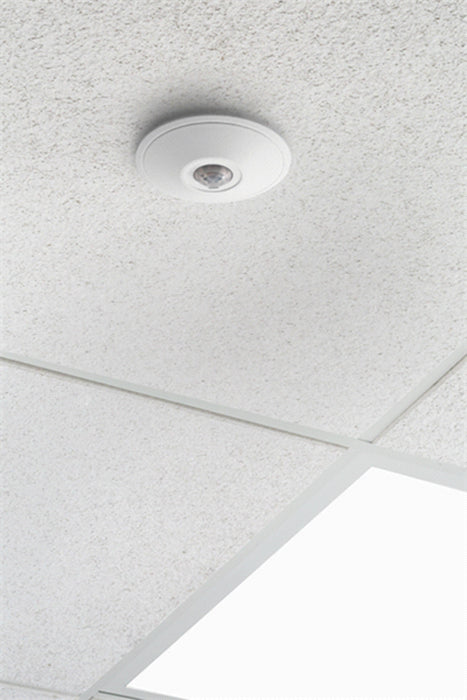 nLight RCMSB 7 G2 AIR Occupancy and Daylight Sensors, PIR Detection, Mini-Low Bay 360° Lens, Surface Mount, Generation 2