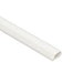 American Lighting RCWY-PVC-1M Wire Raceway White PVC
