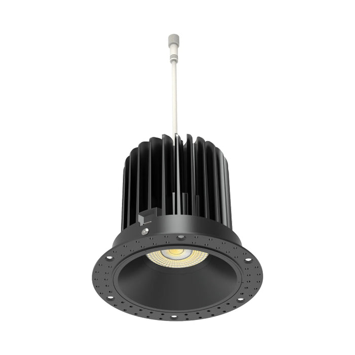 Westgate RD4TL 4" LED Round Trimless Recessed Downlight, 5CCT Selectable - Black