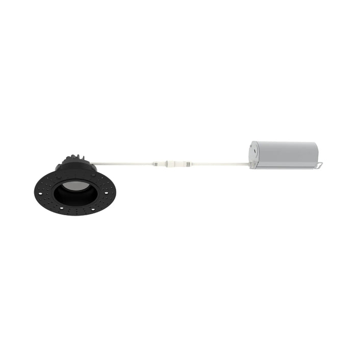 Westgate RDG3TL 3" LED Round Gimbal Trimless Recessed Downlight, 5CCT Selectable - Black