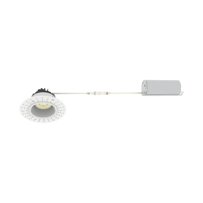 Westgate RDG3TL 3" LED Round Gimbal Trimless Recessed Downlight, 5CCT Selectable - White