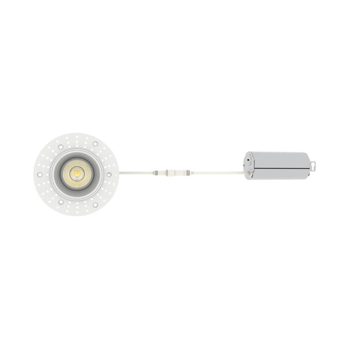 Westgate RDG3TL 3" LED Round Gimbal Trimless Recessed Downlight, 5CCT Selectable