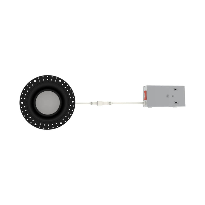 Westgate RDG4TL 4" LED Round Gimbal Trimless Recessed Downlight, 5CCT Selectable
