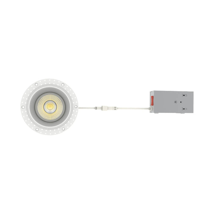Westgate RDG4TL 4" LED Round Gimbal Trimless Recessed Downlight, 5CCT Selectable