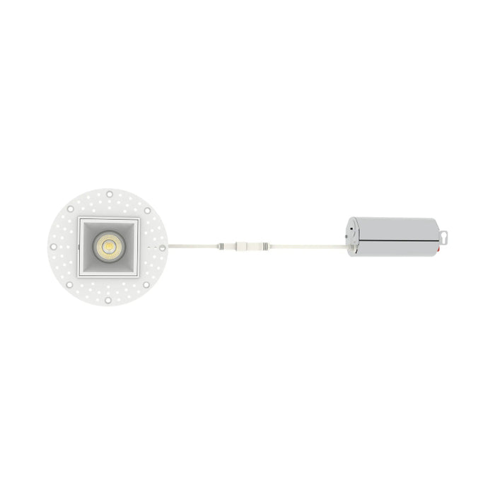 Westgate RDSG2TL 2" LED Square Gimbal Trimless Recessed Downlight, 5CCT Selectable