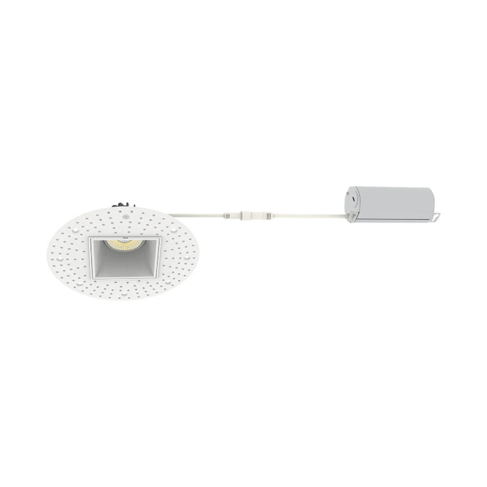 Westgate RDSG3TL 3" LED Square Gimbal Trimless Recessed Downlight, 5CCT Selectable - White