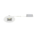 Westgate RDSG3TL 3" LED Square Gimbal Trimless Recessed Downlight, 5CCT Selectable - White