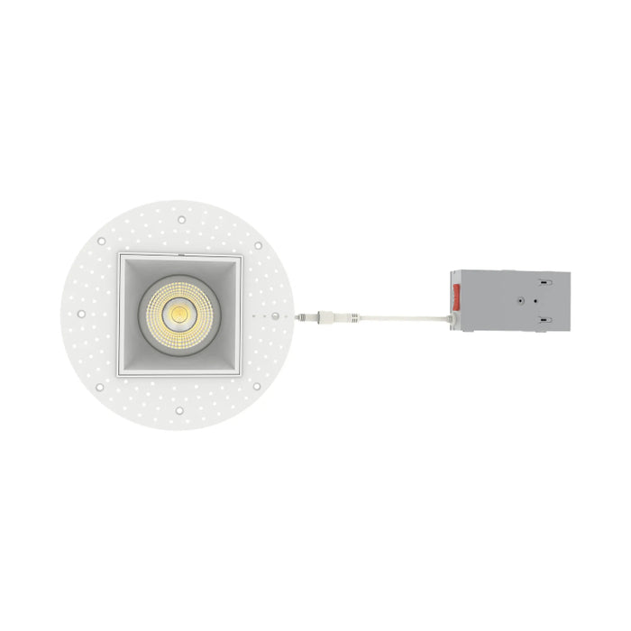 Westgate RDSG4TL 4" LED Square Gimbal Trimless Recessed Downlight, 5CCT Selectable