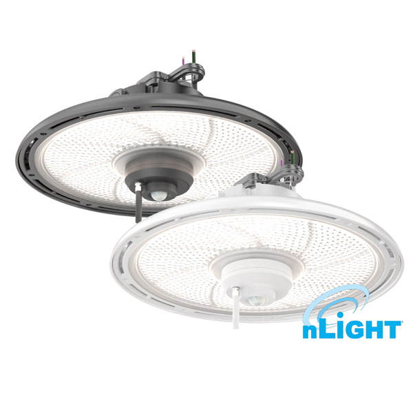 Lithonia  REBL ALO13 80W/100W/120W LED High Bay, 13" Wide, 3CCT & Lumens Selectable, UVOLT