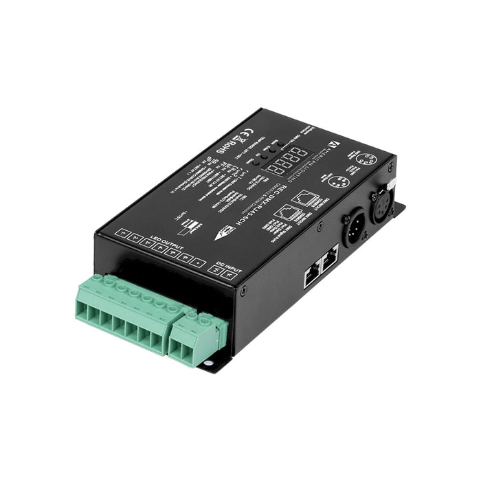 American Lighting REC-DMX-RJ45-6CH 6-Channel DMX Decoder