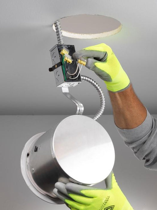 Juno Contractor Select QC4R W G Quick Connect 4" Remodel IC Housing with Push in Connectors & Gasket