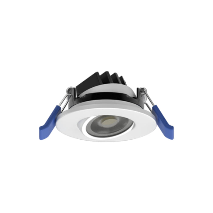 Elite RL173-CCT 1" 5W 360 Lumens, Canless LED Gimbal Adjustable,  CCT Selectable, Dimmable, 120V