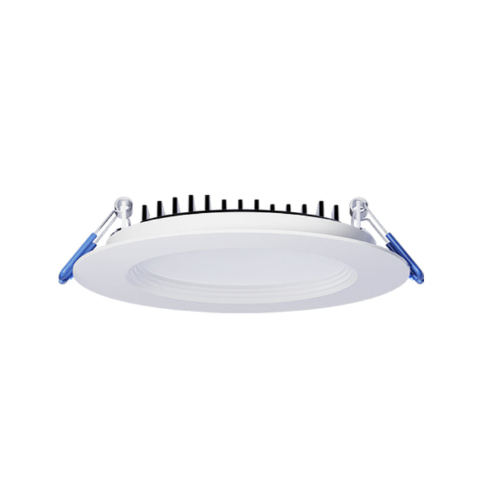 Elite RL679-CCT 6" Canless LED Round Baffle Slim , CCT Selectable 1100 Lumens, 120V