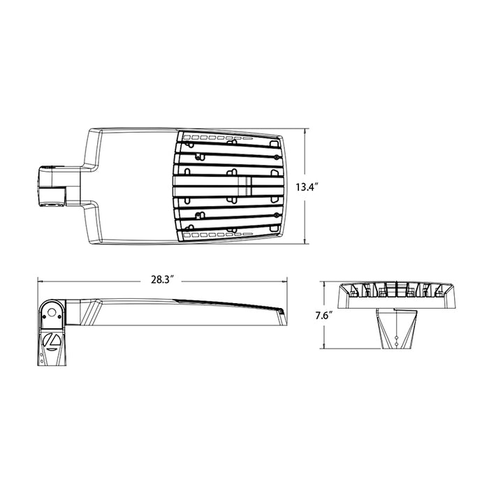 Lithonia RSXF2 LED P6 244W 4000K, 27077 Lumens.WFL. MVOLT, LED Flood Light
