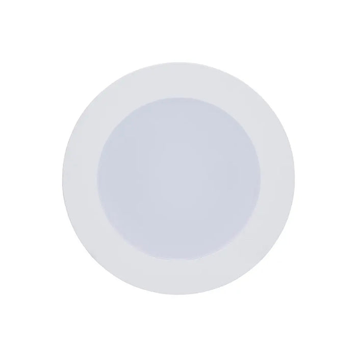 Satco S11894 4" Round 6.5W/8W/9.3W LED Flat Wafer Downlight Retrofit, 5CCT Selectable, Matte White Finish