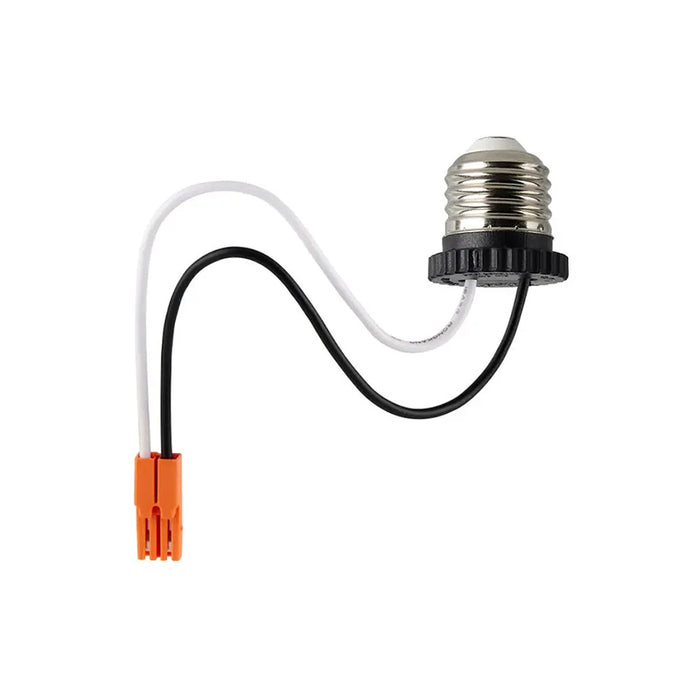 Satco S11894 4" Round 6.5W/8W/9.3W LED Flat Wafer Downlight Retrofit, 5CCT Selectable, Matte White Finish