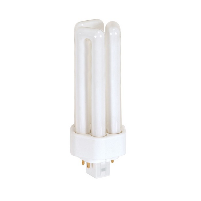 Satco S8348 26W Triple Tube 4-Pin CFL Bulb, 4100K