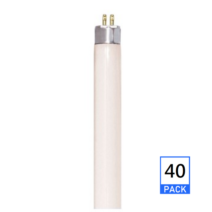 Satco S8119 24W 24" T5 HO Linear Fluorescent Bulb, 6500K, 40-Pack