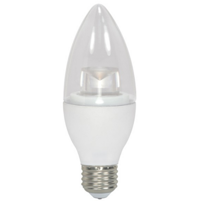Satco S8953 4.5W B11 Clear LED Bulb