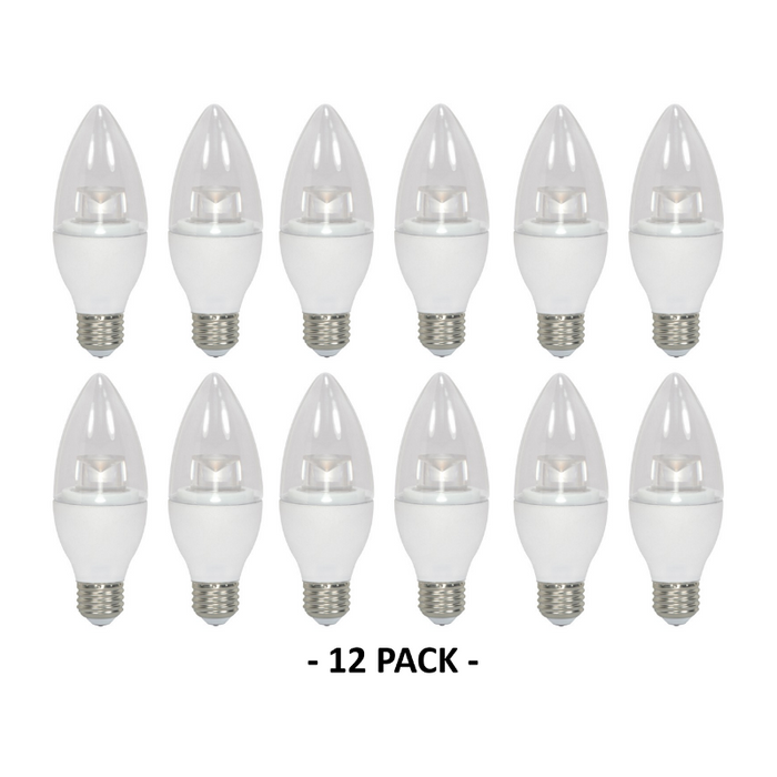Satco S8953 4.5W B11 Clear LED Bulb