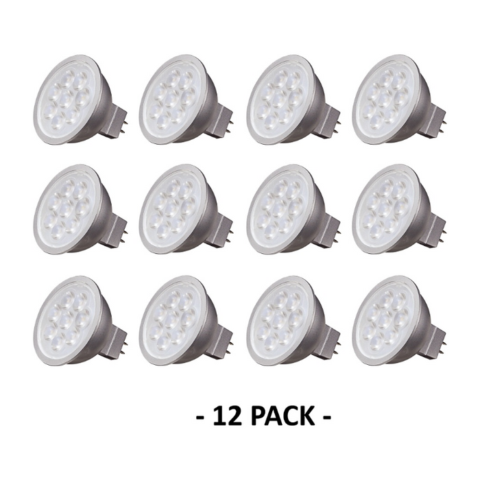 Satco S9499 6.5W MR16 LED Bulb - 40° Beam Spread, GU5.3 base, 5000K