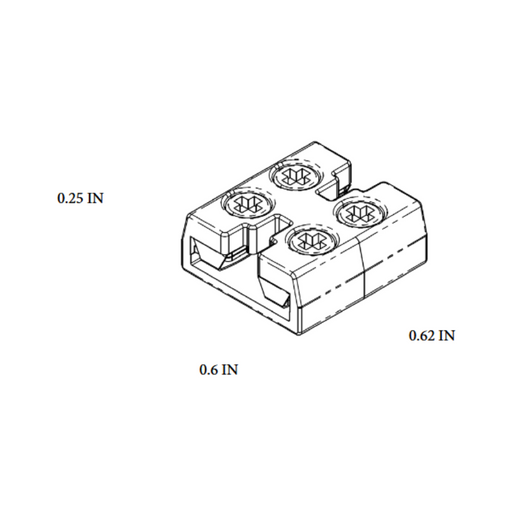 Juno Contractor Select JFX HDHL Static CCT Tapelight to Tapelight Connector, 5-Pack