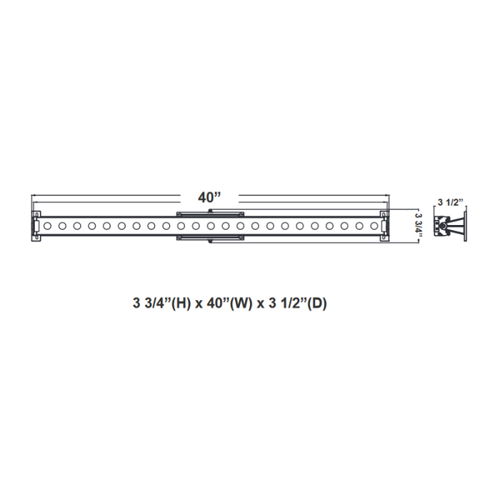 Westgate DMX-WW 36W LED Linear Flood Light
