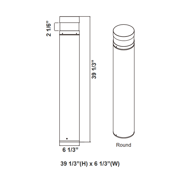 Westgate BOL-G2 14W/19W/24W LED Bollard Head
