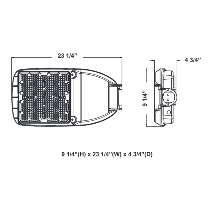 Westgate STL4 50W/80W/100W/150W LED Street/Roadway Light