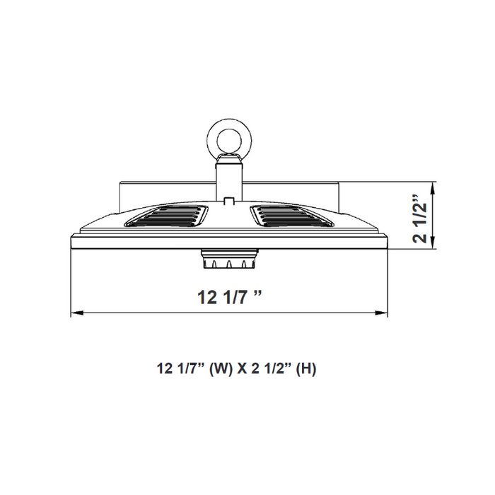 Westgate UHXE 165W/190W/220W LED UFO Highbay, Selectable CCT & Lumen