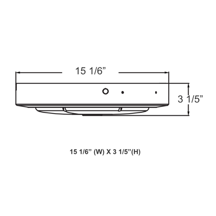 Westgate CXER-40-80W-MCTP-SR-EM Round Garage Light with Emergency Backup, Selectable CCT & Wattage, Sensor Ready, White Finish, 120-277V