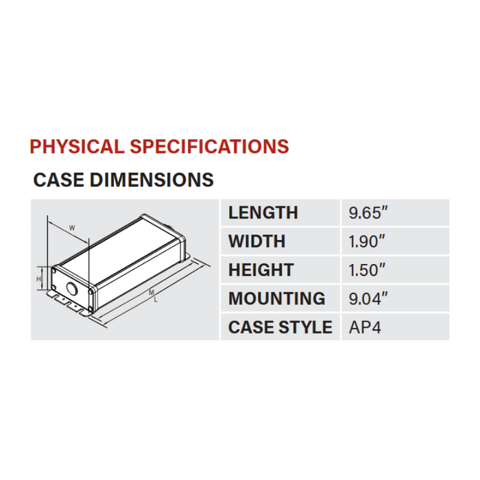 Keystone KTLD-60-UV-12V-67 60W Constant Voltage LED Driver
