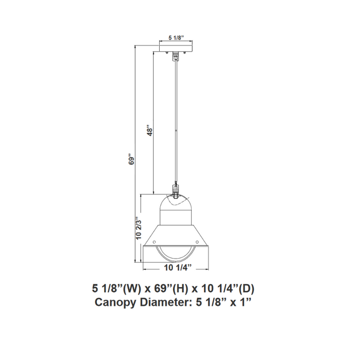 Westgate WSX 5" X-Gen LED Seaside Swivel Rod Light