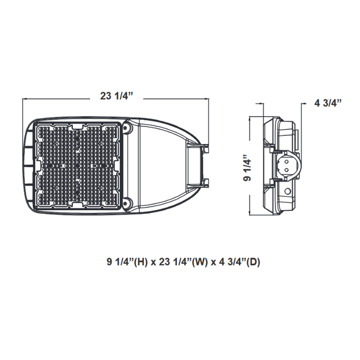 Westgate STL4 80W/100W/150W/200W LED Street/Roadway Light