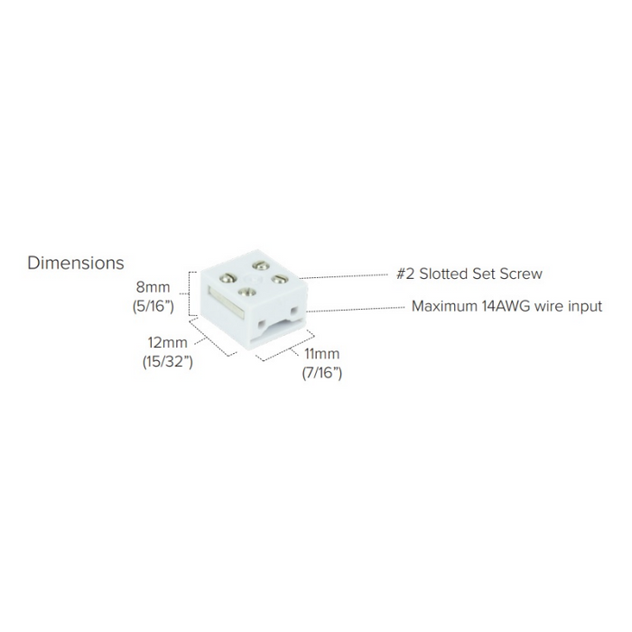 American Lighting TL-BLKS Trulux Trulink 4-in-1 Connector Block, 10-Pack