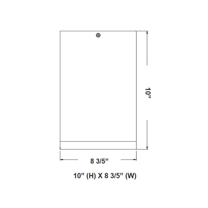 Westgate CMC9-MCTP 9" 60W/70W/80W LED Ceiling/Suspended Cylinder, CCT Selectable
