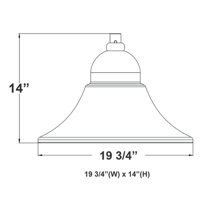 Westgate DAB-B20 50W/80W/100W LED Area Bell Light