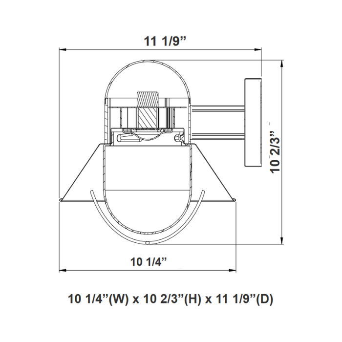 Westgate WSX 20W/30W/40W X-Gen LED Seaside Light, CCT Selectable, 1200 Lumens, 120V