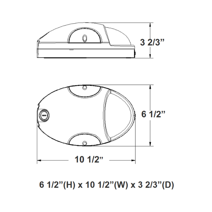 Westgate DELW-15W-MCT LED Emergency Unit with Photocell